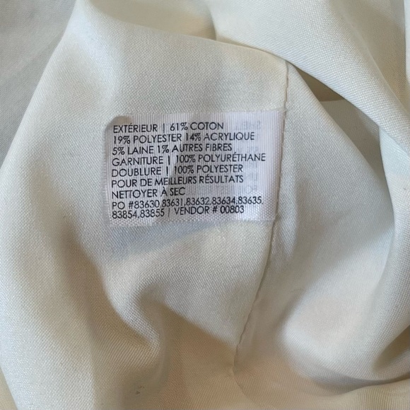 Club Monaco Women's Skirts Club Monaco Glitter White Leather Mini Skirt - Picture 9 of 10